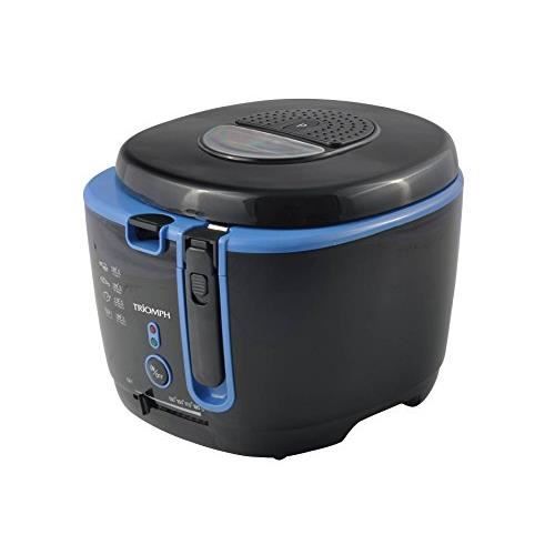TRIOMPH 3700104515406 ETF1540 Friteuse électrique, 1800 W, 2.5 liters, Noir 3700104515406