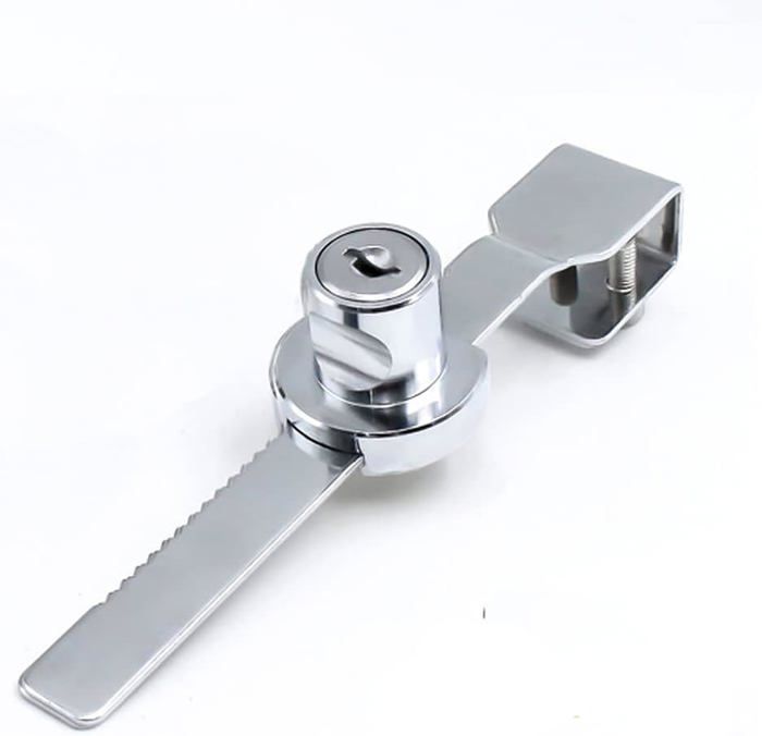 Cadenas à Coulisse A2ZWORLD Pour Terrarium Ou Vitrine - 2 Clés Incluses