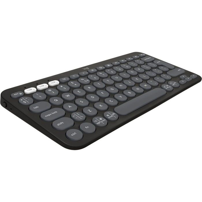 Clavier sans fil - Logitech - K380s - Graphite - 60% - Silencieux - US INTL