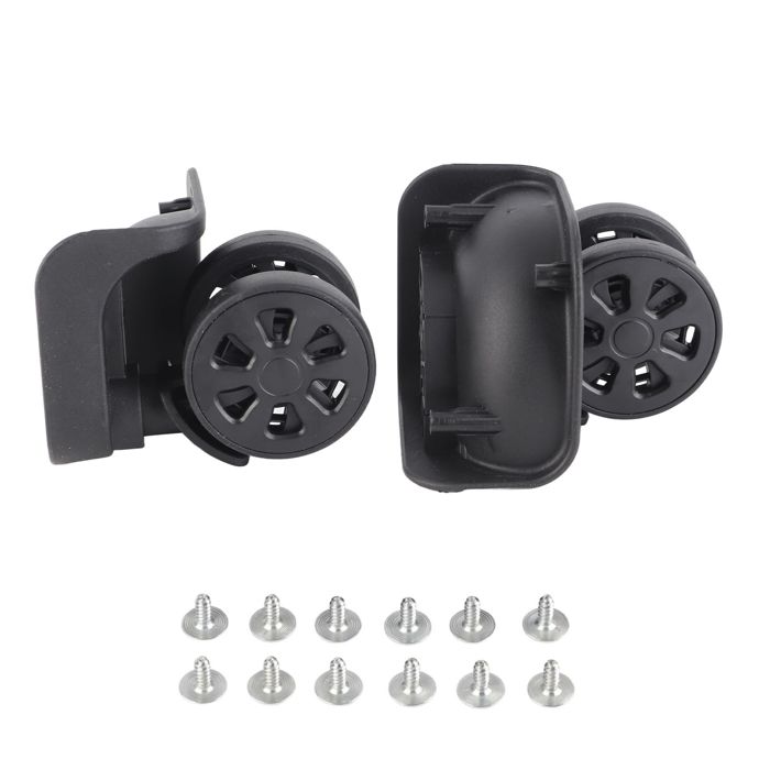 Pomya 2 Roues De Valise Universelles - Roulettes De Remplacement Bagage PVC Robuste