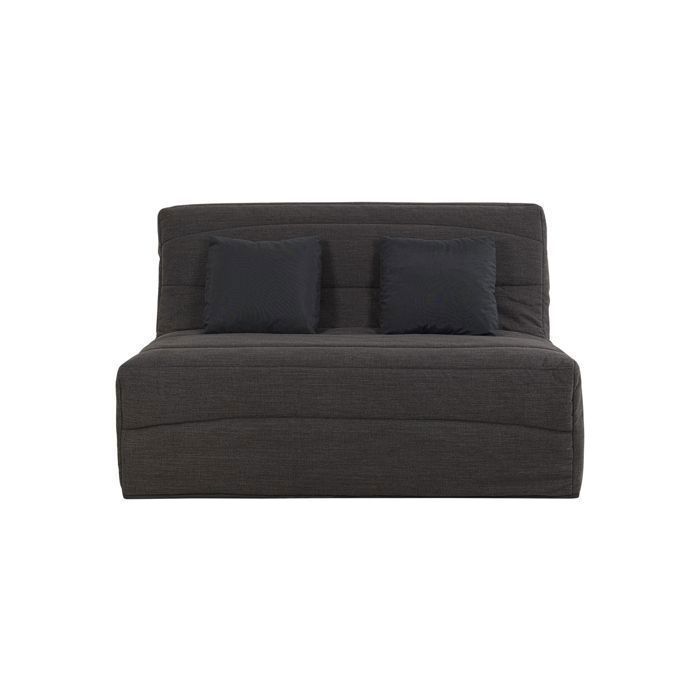 RELAXIMA - Banquette convertible BZ NOAH couchage 160 x 200 cape charbon