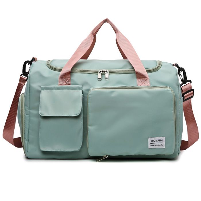 Petit sac de sport pour femme sac de voyage sac de week-end avec compartiment à chaussures