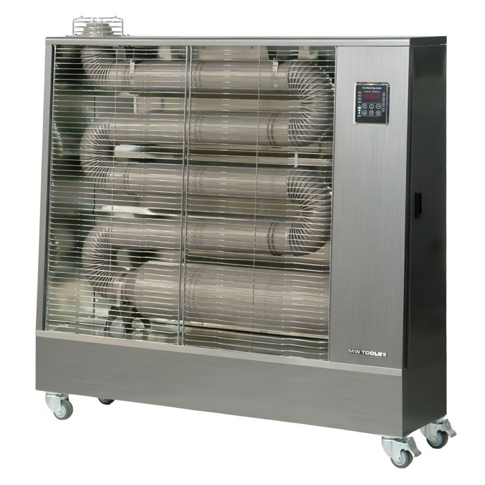 Chauffage Radiateur fioul mobile radiant infrarouge Pro 21 kW argent — free download