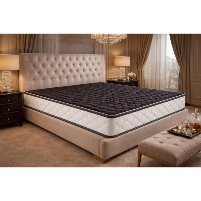 Matelas 160x200 cm KING OF DREAMS - 20 cm Très ferme Mousse HD 30 kg/m³ 2 faces