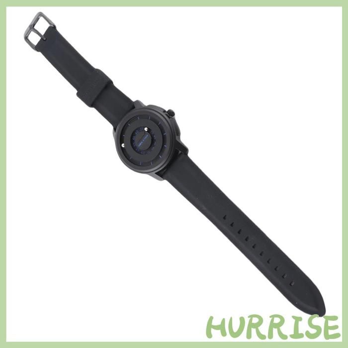 Garosa montre à cadran à bille à lévitation magnétique Montre à lévitation bijoux bracelet Écailles bleues de coquille noire