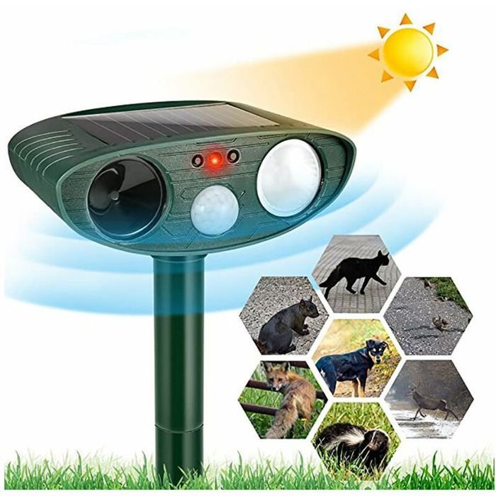 Répulsif Chat Ultrason Répulsif Chat Solaire Exterieur Répulsif Chat Étanche