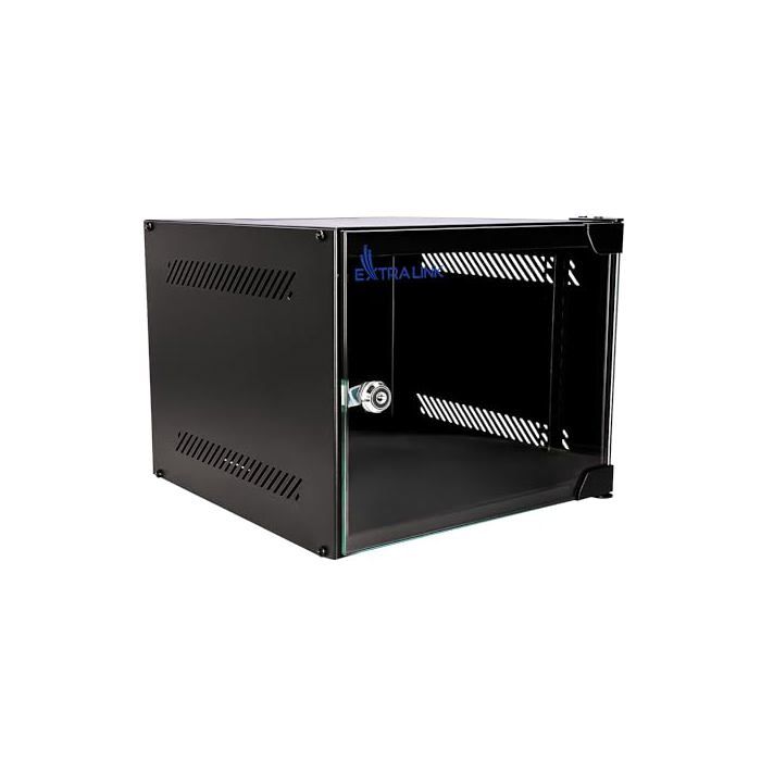 Baie de brassage EXTRALINK 4U 10 Profondeur 310 mm Montage muralsol Ouverture 180° - vue 2