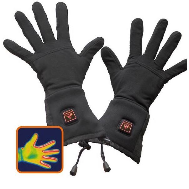 Gants Chauffants Unisexe Fins - 3 Niveaux De Chauffe, écran Tactile, Légers Et Flexibles Pour Le Ski Ou La Ville