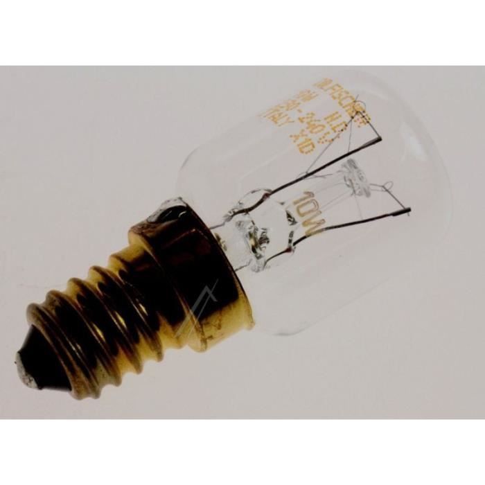 LAMPE 220 E14 pour réfrigérateur ARISTON C00060617 èles d'appareils concernés: 8130984 BVMPièces