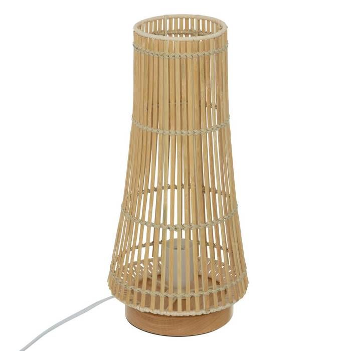 Lampe Mahe H38cm beige - Atmosphera Créateur dintérieur