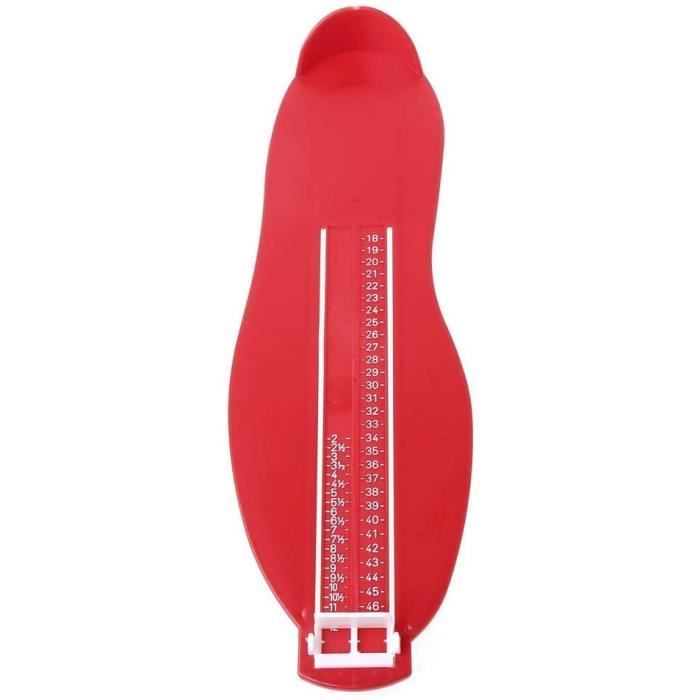Rooya 1 Pcs Pedimetre Adulte Etmesure Pied Bebe Pointure Chaussure Mesurer Pied Dispositif De Mesure Pour Determiner La Pointure 1 Cdiscount