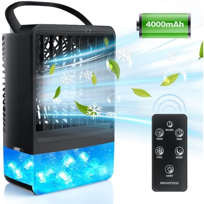 Refroidisseur D'air Portable Climatiseur Mobile 4 en 1 USB Air