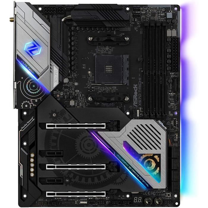 Acheter Carte mère - ASRock X570 Taichi - Socket AM4 - DDR4 4666+ (OC) - PCIe 4.0 & Triple M.2 Reconditionné - 341,55 € Carte mère - ASRock X570 Taichi - Socket AM4 - DDR4 4666+ (OC) - PCIe 4.0 & Triple M.2 Reconditionné - reconditionné disponible sur Cdiscount Seconde Vie