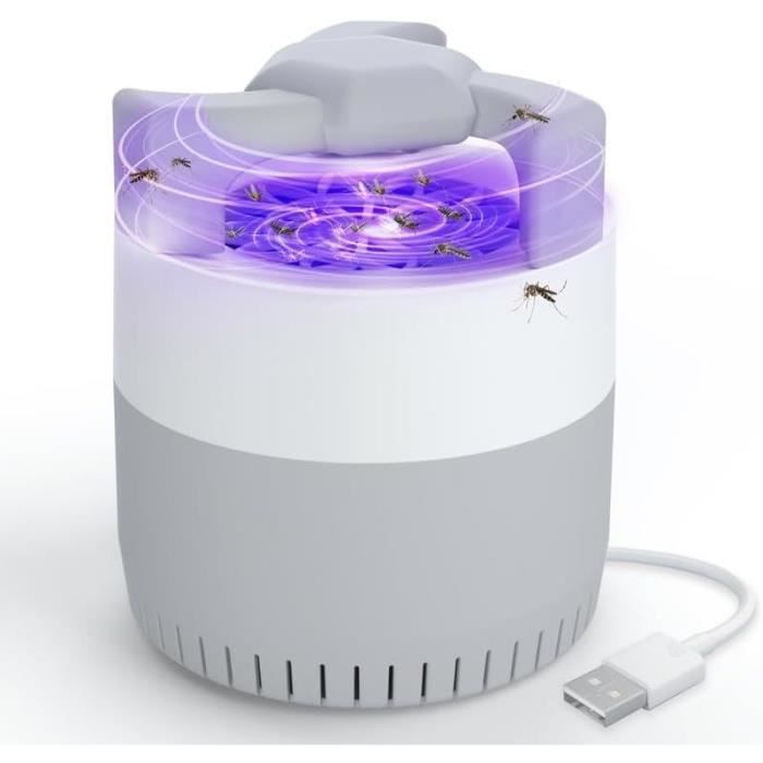 Lampe Anti-Moustique USB - Silencieuse, Sans Produit Chimique - Pour Intérieur & Extérieur - 4