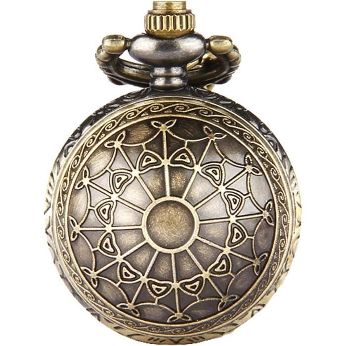 Chaîne De Montre De Poche Albert Pour Homme - Avec Pendentif Boussole Et Barre En T, Plusieurs Coloris