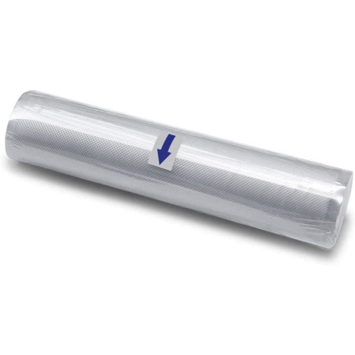 Rouleaux De Sacs Sous Vide Alimentaires - 2 Tailles : 8x50' Et 11x50', Sans BPA, Micro-ondable