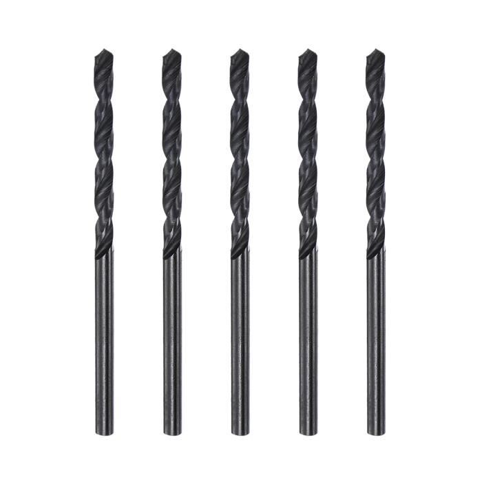 Garosa Forets à Tige Droite Foret Hélicoïdal De Forgerons En Acier à