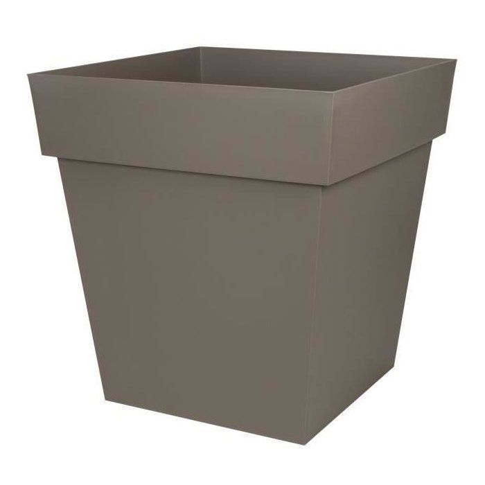 Pot De Fleurs Haut Carré 43x43cm H80cm Toscane Eda Le Pot De - vue 2