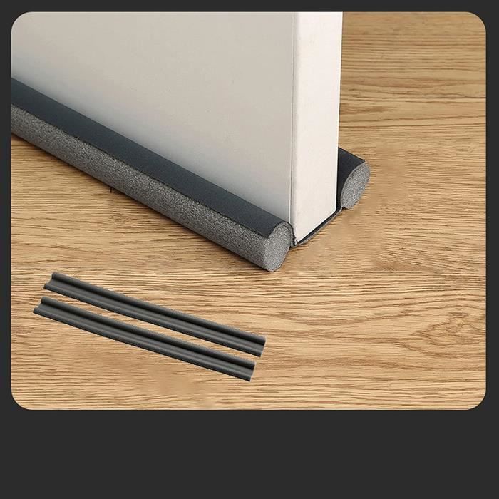 Lot De 2 Joints De Porte Autocollants - Boudin De Porte Et Joints De Porte Contre Les Courants Dair Et Les Insectes Pour Isolation Phonique 100 Cm Blanc 91910096