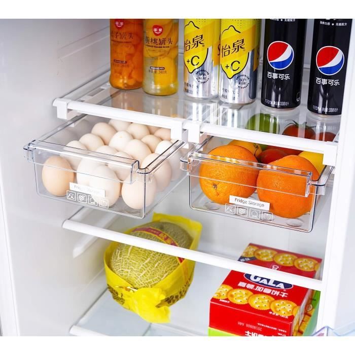 Tradineur Lot De 6 Tiroirs De Rangement Pour Canettes, En