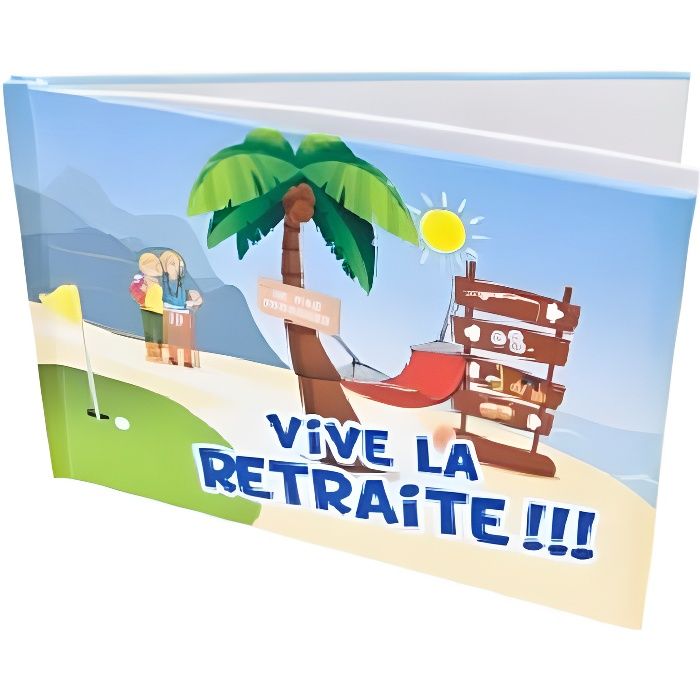 Livre D Or Vive La Retraite Cdiscount Maison