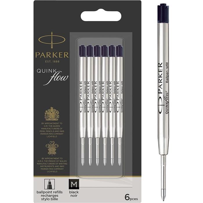 Recharges BIC 4 Couleurs - Stylo 4 Couleurs Pointe 1.0mm - Bleu, Pack De 2