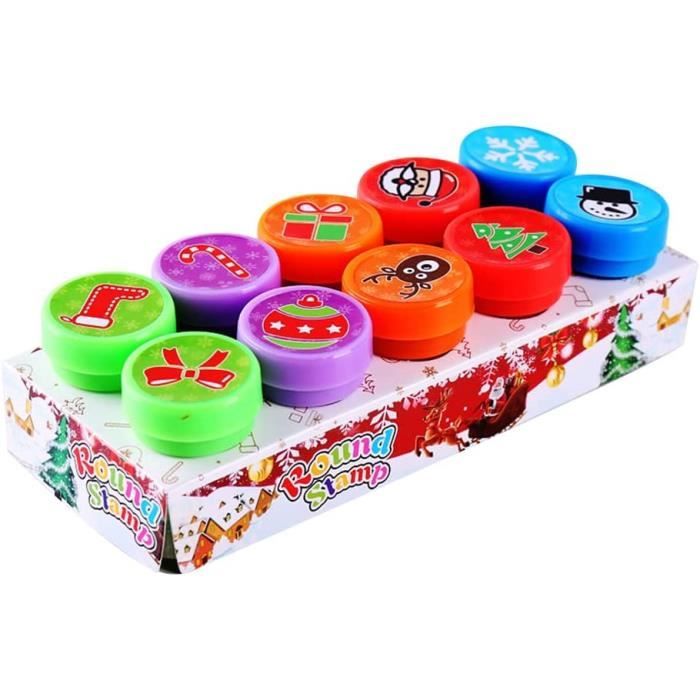 Tampon Noel Enfant Kesote 26 Pièces Animal Stamp Enfants Assortiment