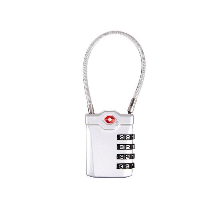 Cadenas TSA Pour Bagages Lot De 4 Serrures à Bagages TSA - Forge