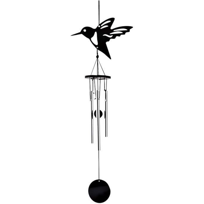 FUNNING-carillon éolien Lumière Solaire Mobile Suspendu Carillon éolien Paysage Lumières Blanc