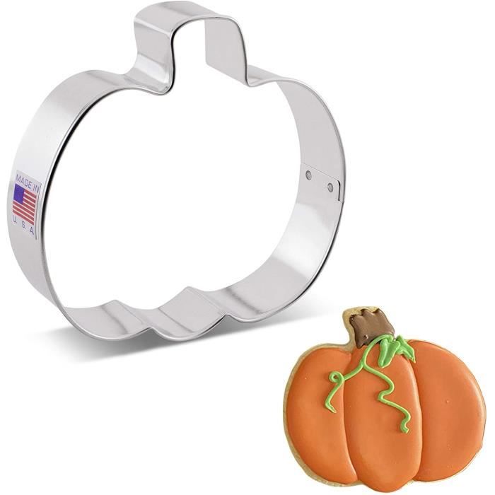 Emportepièce petite citrouille automneHalloween 7,8 cm Acier de