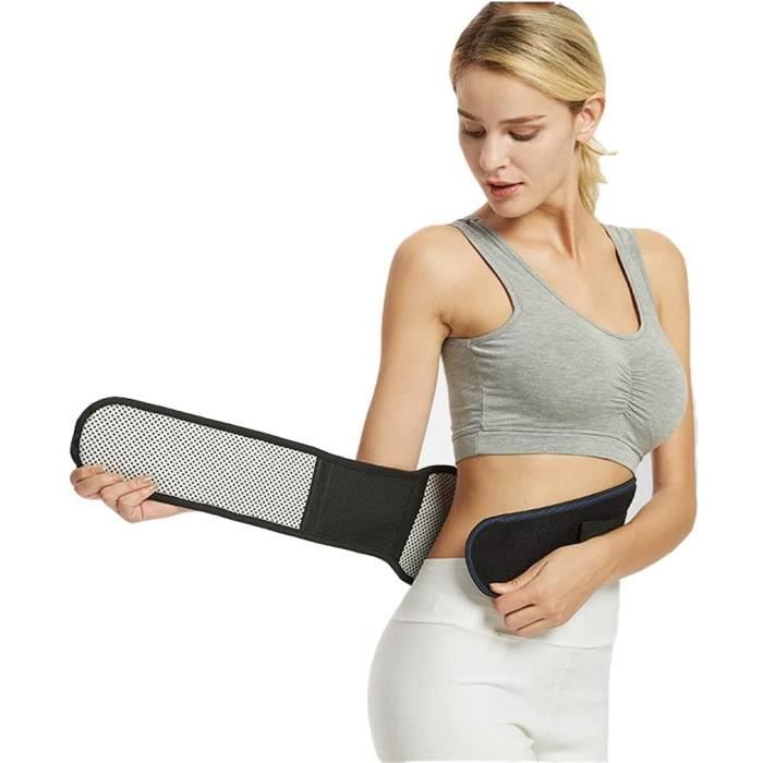 Correcteur De Posture Lombaire Réglable – Ceinture/gilet De Soutien Dorsal – Noir