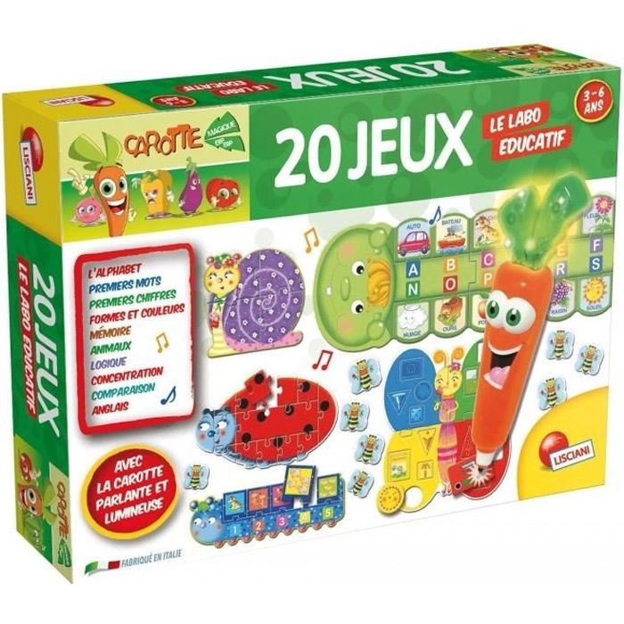Labo educatif 20 jeux Clearance
