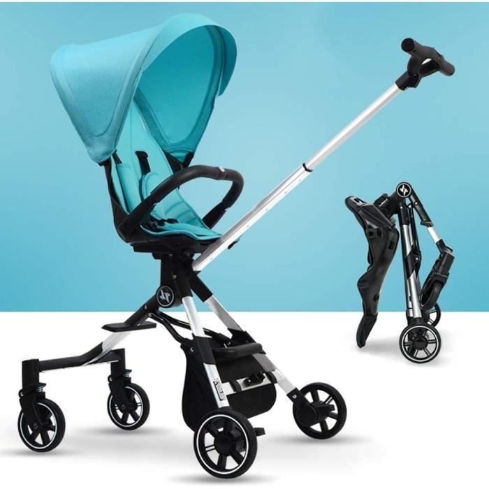 Poussette compacte pliable pour bébé