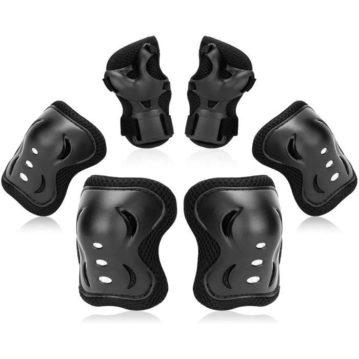 Protection Roller Enfant,Genouillères | Coudières | Protège-Poignets pour Enfants de 3 à 12 Ans.