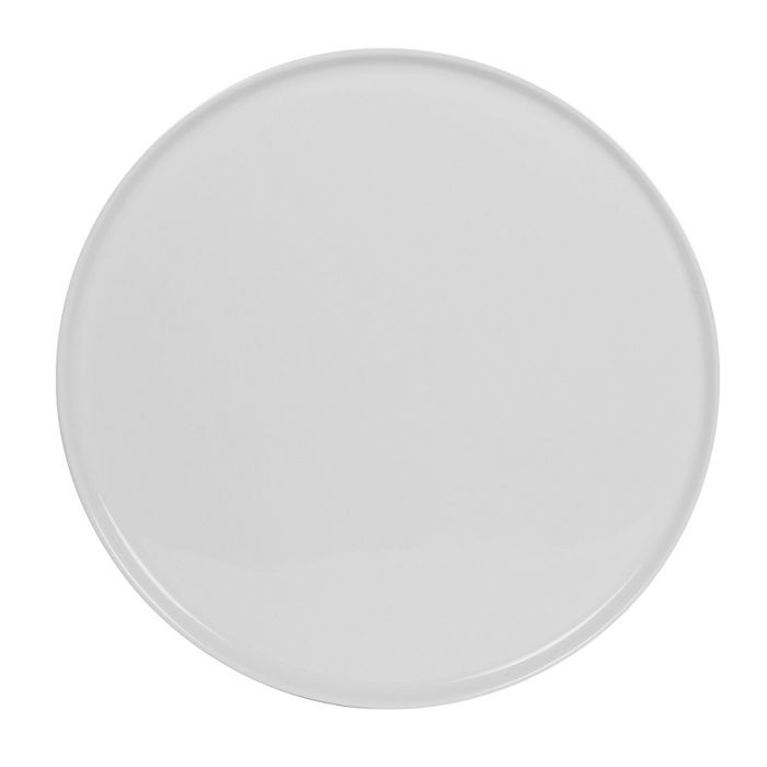 Plat à tarte en porcelaine blanche Ø 35 5 cm - TABLE ET PASSION