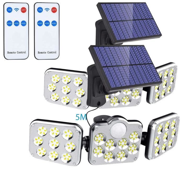 Lampe LED Solar avec détecteur de mouvement - énergie solaire