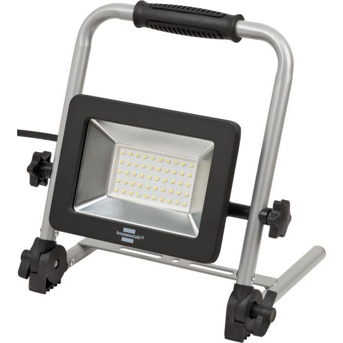 Projecteur LED portable EL 4050 M BRENNENSTUHL - 50W - 4500 lm - IP65 - Utilisation Intérieure et Ex