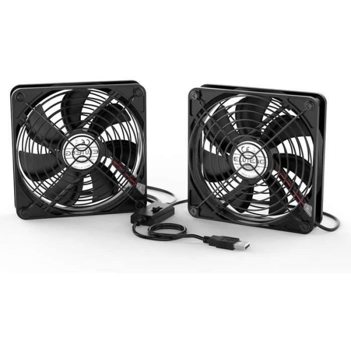 Ventilateur Pc, Ventilateur De Boîtier Pc Slim Mini 120 Mm Pour Le