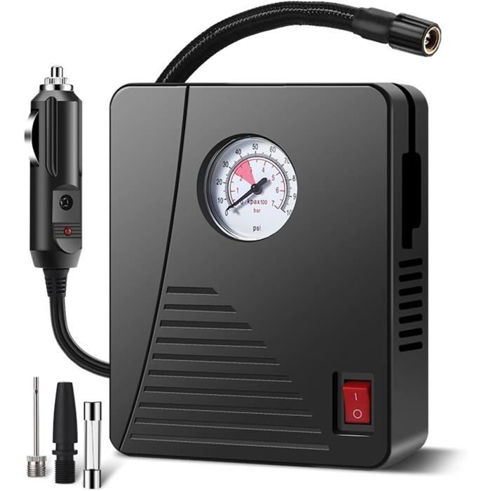 Compresseur D'air électrique Portable Pour Voiture - Gonfleur Sans Fil Avec Affichage Numérique
