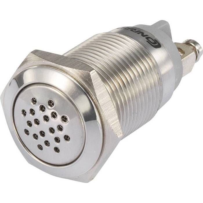 Buzzer à Pulsation Piezoelectrique Radioshack Archer 12V - 32 Mm - Neuf En Emballage D'origine (NOS)