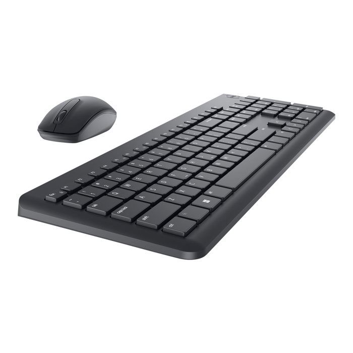 Clavier et Souris – DELL – KM3322W – Sans Fil RF – US International – Noir