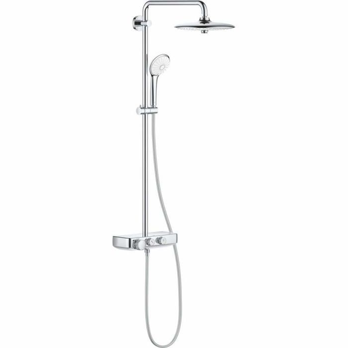Grohe Colonne de douche avec mitigeur thermostatique Euphoria SmartControl System 260 Mono 26509000