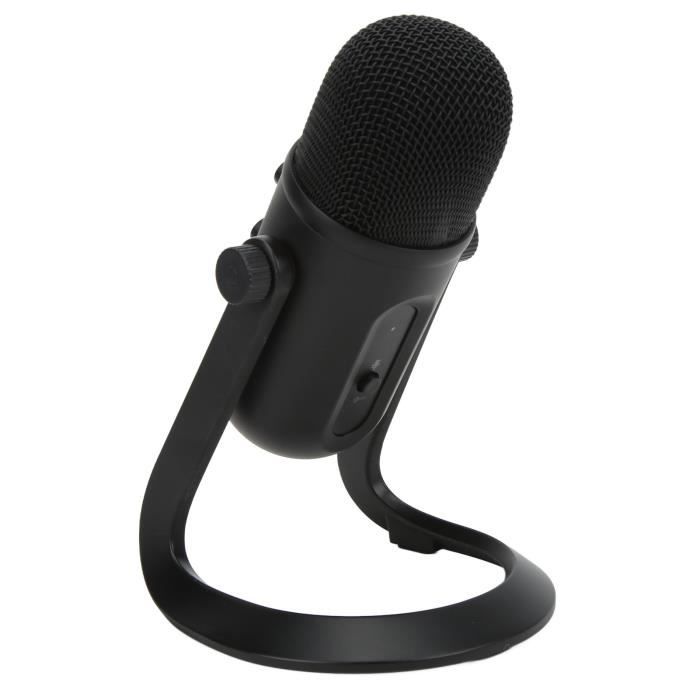 HURRISE Ordinateur Podcast Micro pour PC Microphone USB pour L