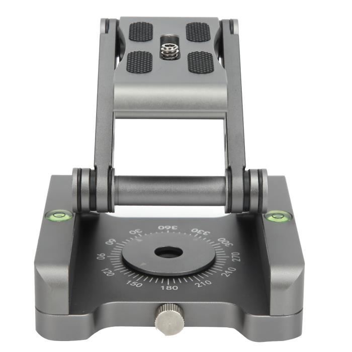 180 ° Z Flex Tilt Tête Caméra Trépied Pliant Plateau Rapide Et Un