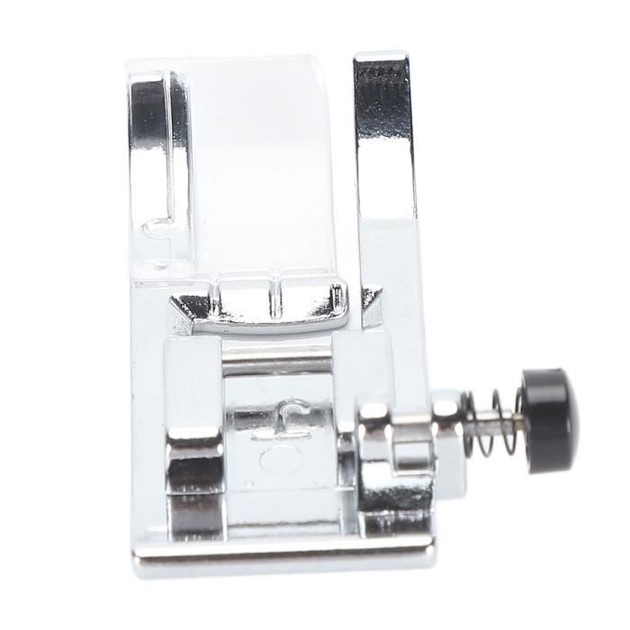 Pied-de-biche Universel Pour Machine à Coudre - Métal, Pour Ourlet Roulé Et Couture Précise