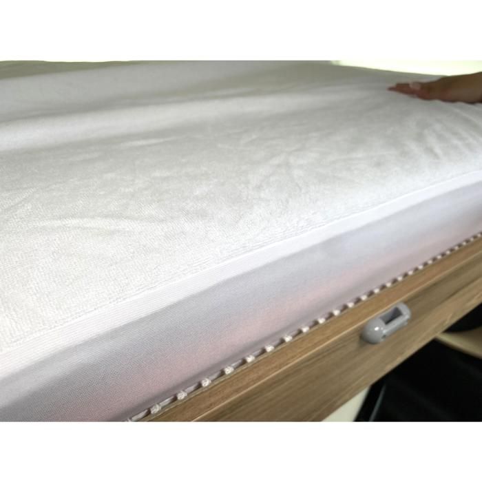Protége-matelas imperméable : 140 x 210 cm