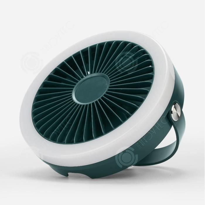 INN® Ventilateur électrique télécommandé Mini Ventilateur Électrique Intelligent Télécommandé avec 3 Vitesses pour - Innovtec