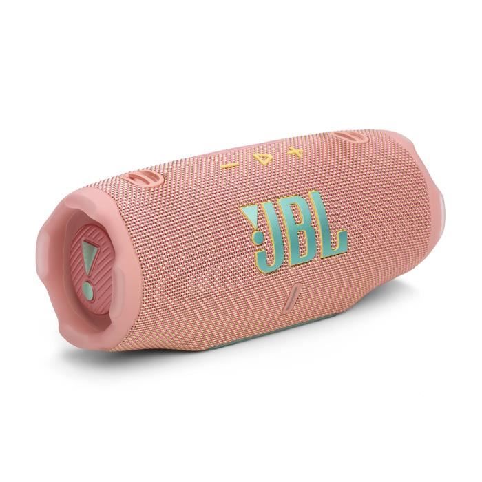 Enceinte portable bluetooth - JBL Charge 6 - Rose - Etanche et résistante aux chutes Enceinte portable bluetooth - JBL Charge 6 - Rose - Etanche et résistante aux chutes