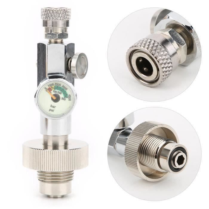 Adaptateur De Remplissage PCP – 8 Mm Mâle/femelle, Pour Valve DIN 200/300 Bar, Filetage G5/8