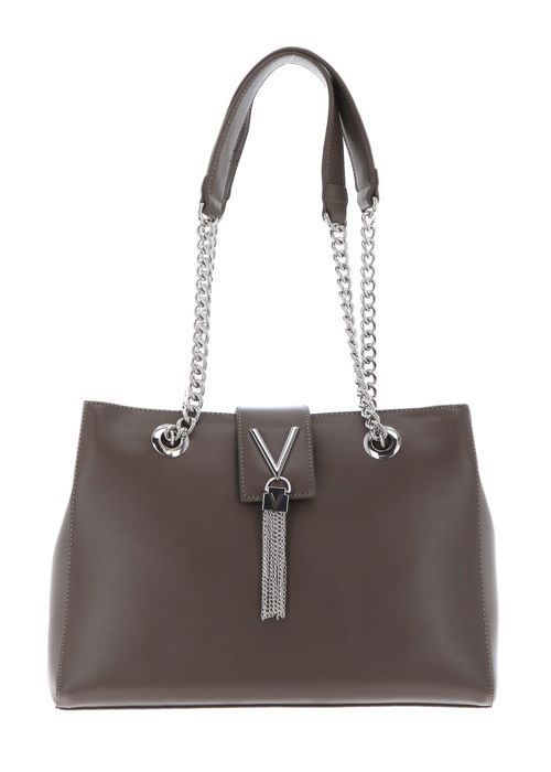 Sac à épaule VALENTINO Licor Tote - Couleur Natur/Fuxia, Polyester, Neuf Avec étiquettes